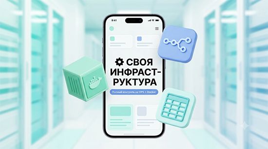 Анатомия автономности: все процессы, интеграции и базы данных упакованы в изолированные контейнеры на вашем личном сервере. Доступ извне заблокирован.